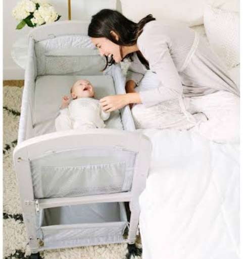 transitioning baby from bassinet to cot