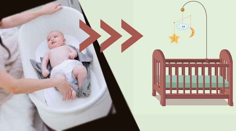 bassinet to crib transition